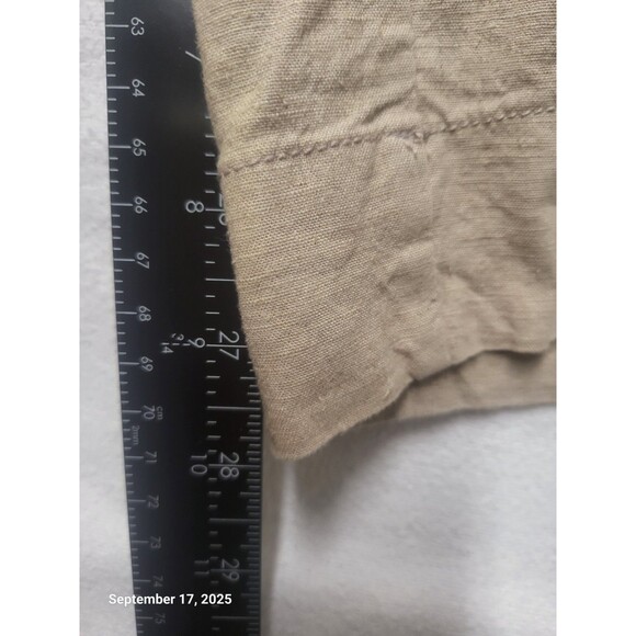 Lane Bryant Wide Leg Plus Size 55% Linen Womens Pants 16 EUC - Picture 5 of 7